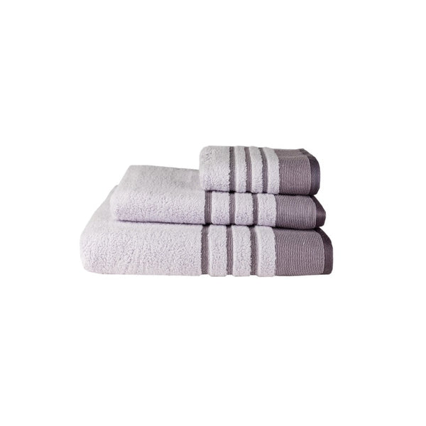 Хавлиени кърпи Мика в три размера - Лилаво с черти