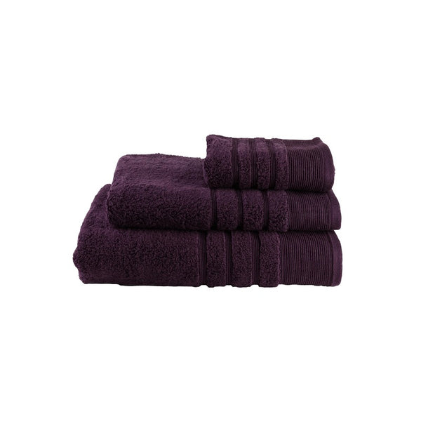 Хавлиени кърпи Мика в три размера - Тъмно лилаво