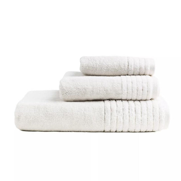 Хавлиени кърпи Мика, луксозна серия в три размера - Снежно бяло