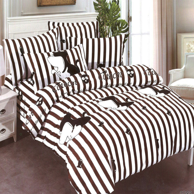 100% памук, двоен размер, 4 части с код 50-408