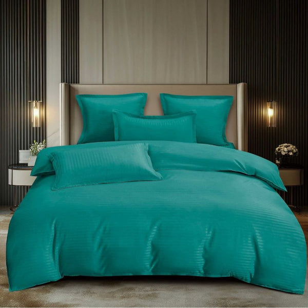 Луксозно спално бельо с или без ластик, 4 части, памучен сатен DS-09