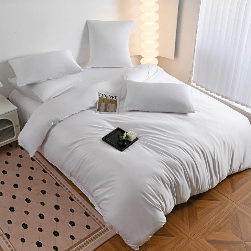 Двулицев комплект от памучен сатен, 6 части с код P-02