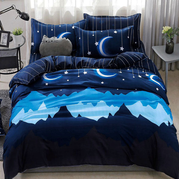 🎁 100% памук, двоен размер, 4 части с код 50-164