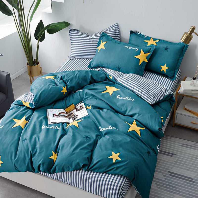 100% памук, двоен размер, 4 части с код 50-531