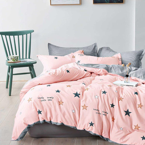 🎁 100% памук, двоен размер, 4 части с код 50-532