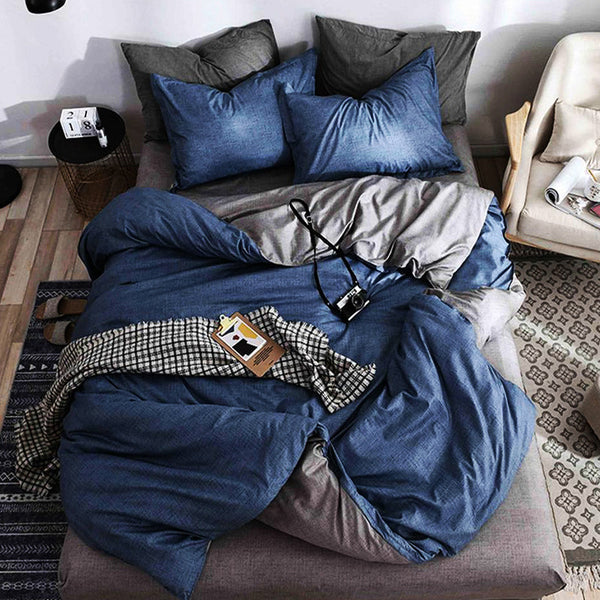 🎁 Спален комплект, 100% памук, двоен размер, с код 50-587 (50% off)