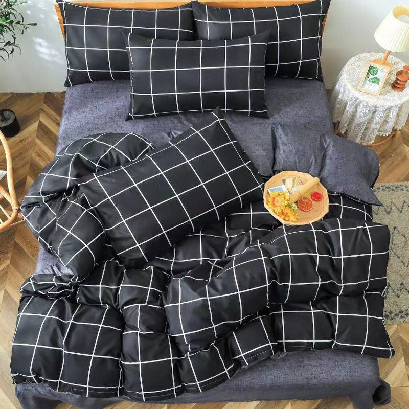 100% памук, двоен размер, 4 части с код 50-652