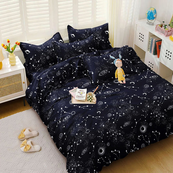 🎁 100% памук, двоен размер, 4 части с код 50-686 (50% off)