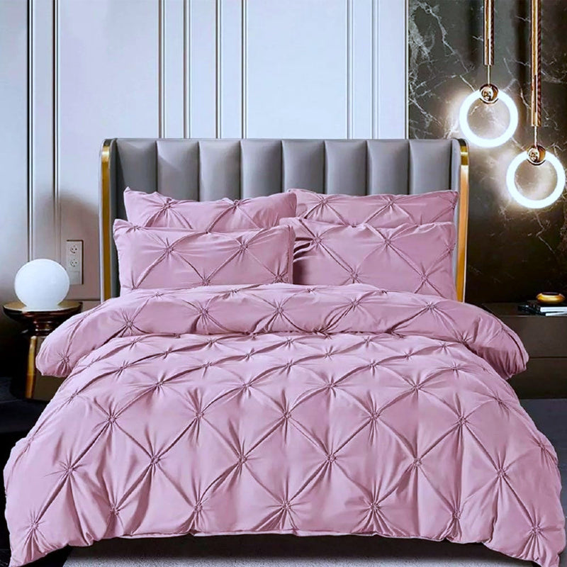 Едноцветен спален комплект от 100% памук в 6 части с код NH6056