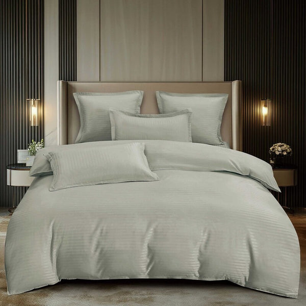 Луксозно спално бельо с или без ластик, 4 части, памучен сатен DS-01