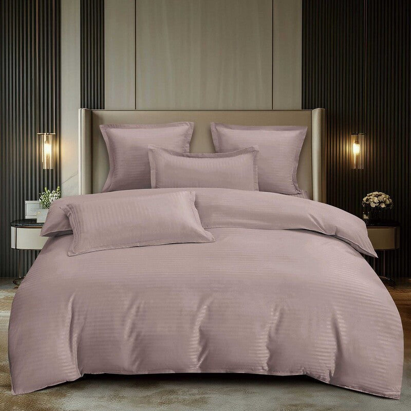 Луксозно спално бельо с или без ластик, 4 части, памучен сатен DS-07