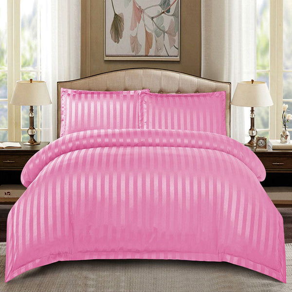 🎁 Елегантен двоен спален комплект от памучен сатен, 4 части с ластик с код C5-126 (50% off)