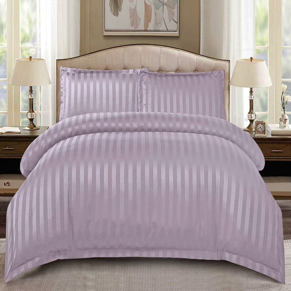 🎁 Елегантен двоен спален комплект от памучен сатен, 4 части с ластик с код C5-132 (50% off)