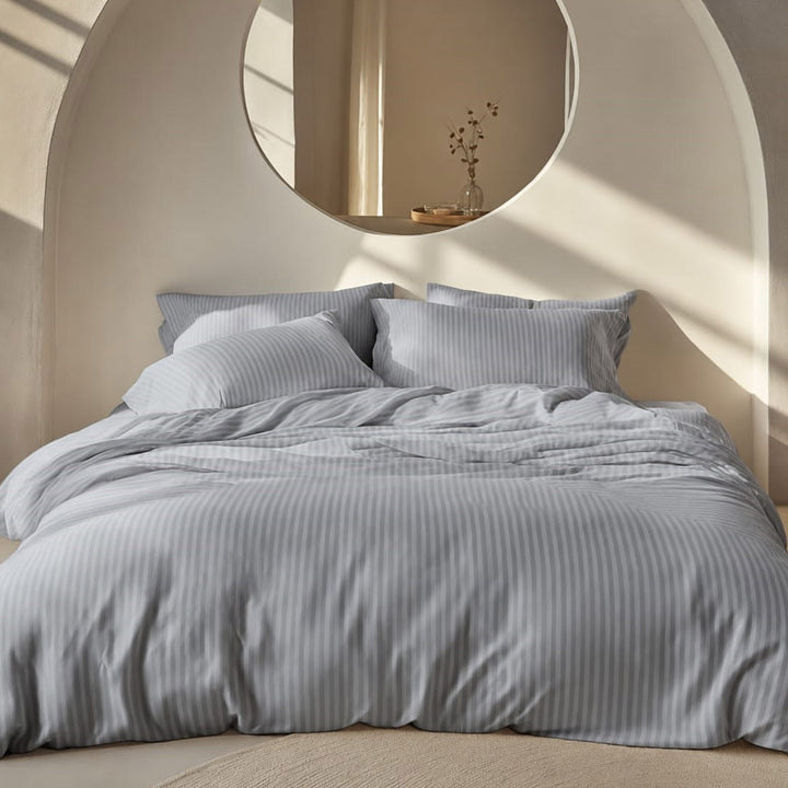 DOLCE NOTTE Stripes, памучен сатен райе, DK-11