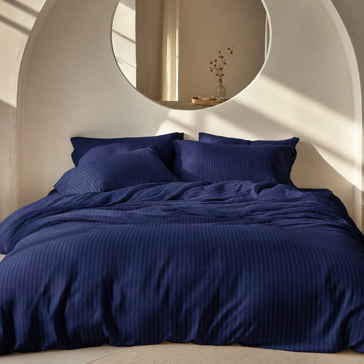 DOLCE NOTTE Stripes, памучен сатен райе, DK-16