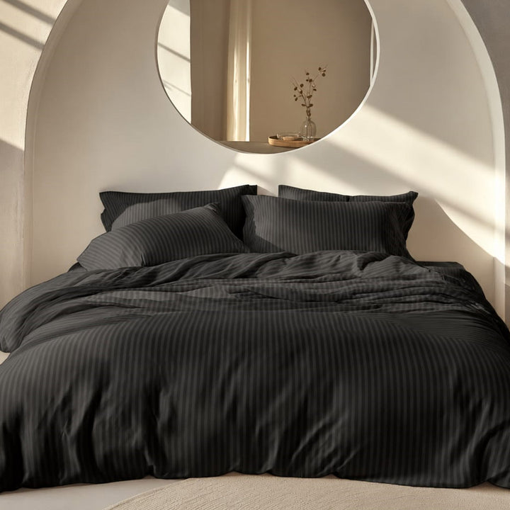 DOLCE NOTTE Stripes, памучен сатен райе, DK-18