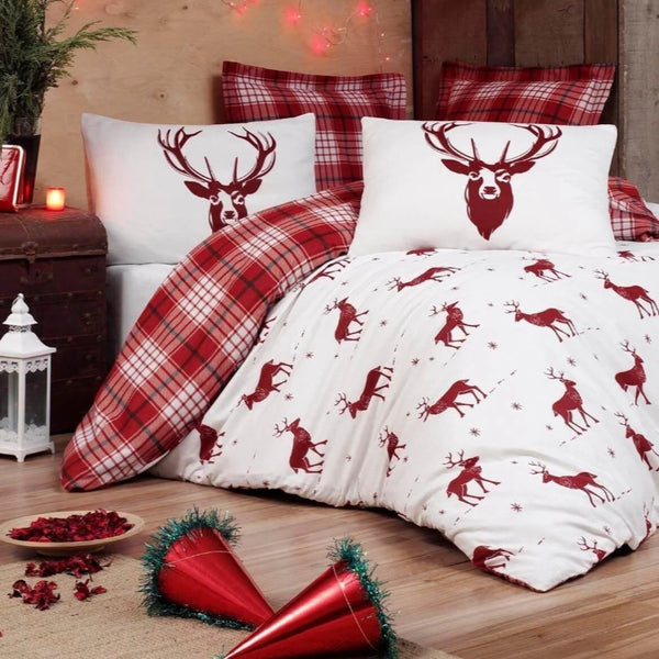 Коледно спално бельо от 100% памук, с код KL-01