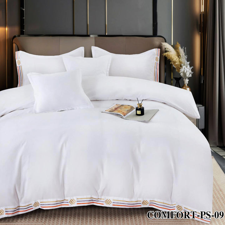 CASA COTTON Signature, памучен сатен с бродерия, RS-09