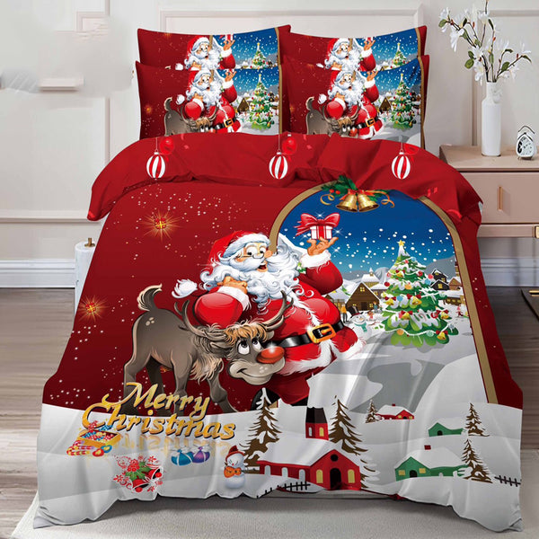 Двоен коледен комплект от 100% памук с код Q2-11