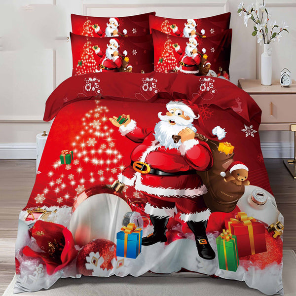 Единичен или двоен коледен комплект от 100% памук с код Q2-18