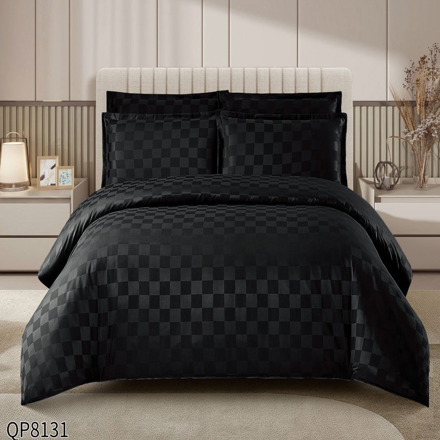 CASA COTTON Signature, памучен сатен с жакард QP-8131