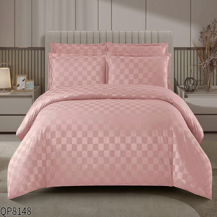 CASA COTTON Signature, памучен сатен с жакард, QP-8148