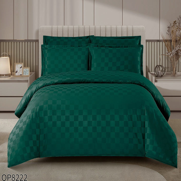 CASA COTTON Signature, памучен сатен с жакард, QP-8122